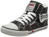 British Knights ROCO Sneaker, Black White, 39 EU