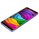 FOLOSAFENAR R17 Telefon, Dual Card Dual Standby Smartphone 5,5 Zoll mit dem Ältesten für Calling for Space Device(Farbverlauf lila, Europäische Vorschriften)