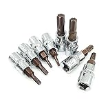 LXNTI 8 STÜCKE 1/4 Zoll Sechskant-Laufwerk Sockel Set Socektschlüsselbuchse Adapter Torx Schraubendreher Bit Hand Werkzeug