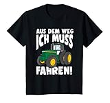 Kinder Aus dem Weg ich muss Traktor fahren | Lustiges Traktor T-S