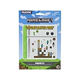 Paladone Minecraft Baue einen Level Kühlschrankmagnete aus G