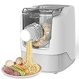 Razorri Vollautomatische Nudelmaschine Elektrische Pasta Maker - Machen Sie 450g hausgemachte Nudeln in 10 Minuten - 13 Nudelformen - Spaghetti, Fettuccine, Penne, Makkaroni und Knodel Wrapp
