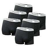 Kappa Boxershorts, Herren Unterhosen, Pants, Unterwäsche, Boxershort-Sport 6er Pack, Größe:4XL