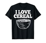 Ich liebe Müsli Mahlzeit Frühstücksliebhaber Lustiges Essen Wortspiel T-S