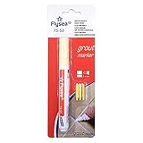 fasloyu Fugenstift Fugenmörtel Fliesen Stift Wand Mörtel Restaurierung Stift Fugenmörtel Füllstift für Wiederherstellung Fliesenmörtel Wand Boden Badezimmer und Küche - 5ML (Beige)