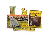 JOSERA Welpenbox mit Kids Welpenfutter | für mittlere und große Rassen | inklusive Messbecher, Welpenfibel und Quietsche-Spielzeug | Super Premium Trockenfutter für wachsende Hunde | 1er Pack
