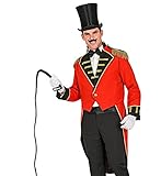 Luxuspiraten - Herren Zirkusdirektor Kostüm mit dem typischen Zirkus Frack, perfekt für Karneval, XL, R