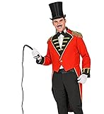 Luxuspiraten - Herren Zirkusdirektor Kostüm mit dem typischen Zirkus Frack, perfekt für Karneval, XL, R