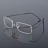 Opticalskart® Premium Bluecut Polycarbonat (unzerbrechliche Gläser) Brillen für Augenschutz von Computer Laptop Handy (Farbe kann variieren) (Objektivleistung, Null)