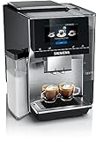 Siemens Kaffeevollautomat EQ.700 integral TQ707D03, App-Steuerung, intuitives Full-Touch-Display, bis zu 30 individ. Kaffeekreationen als Favoriten, automat. Dampfreinigung, 1500 W, schw