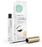 Cosphera Neverending Lashes - Wimpernserum & Augenbrauenserum - Vegan & hormonfrei - 4 ml Lash Booster Serum für lange Wimpern & kräftige Brauen - Geprüft durch dermatologischen & augenärztlichen T