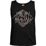 Harley-Davidson Military - Men's Black Graphic Tank Top - Baghdad | Classic Rock M