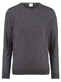 OLYMP Level Five Strick Body fit Pullover Rundhals anthrazit Größe XL