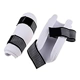 F Fityle Ellbogen Und Unterarmschutz für Das Boxen Kickboxing MMA Martial Arts Taekwondo Training - XL