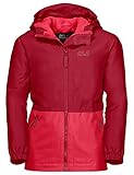 Jack Wolfskin Unisex Kinder SNOWY DAYS JACKET KIDS Übergangsjacke, indian red, 116