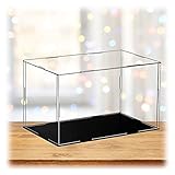 LM-Coat rack XINGLL Acryl Vitrine Schaukasten, Sammlerstücke Spielzeug Figuren Modelle Durchsichtige Staubschutzbox, Abnehmbarer Würfel Zur Aufbewahrung Von Gegenständen, Selbstmontag
