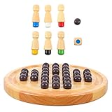 STOBOK 1 Satz Kinder Holz Speicher Zündholz Schachspiel Block Bildungs ​​Intelligentes Spiele Logik Braintease Spielzeug für Junge M