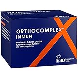 ORTHOCOMPLEX IMMUN zum Immunsystem stärken - 30 Tage Immun Boost Monatskur - Rundum-Sorglos-Granulat mit allen relevanten Vitaminen & Mineralien für d. Immunsystem - Apothekenprodukt Made in Germany