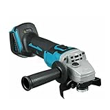 Winkelschleifer, 4-1/2-Zoll, 18V schnurlos, nur Werkzeug - Kein Batterie, kabelloser bürstenloser Motor, 18V Li-Ion 125mm kompatibel mit für Mak