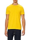 Tommy Hilfiger Herren Tommy Flag Side Tee T-Shirt, Amber Glow, XL