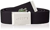 Lacoste Herren RC2012 Gürtel, Noir, 110