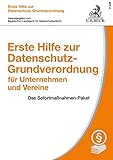 Erste Hilfe zur Datenschutz-Grundverordnung für Unternehmen und Vereine: Das Sofortmaßnahmen-Pak