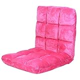 Verstellbarer Boden Klappsofa Schlafsessel Jugendsessel Loungekissen Rückenkissen Sitzkissen Stuhlkissen für Indoor und Outdoor, 103 x 51 x 9