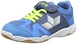 Lico Sport VS Unisex Kinder Hallenturnschuh, Blau/ Marine/ Lemon, 34 EU