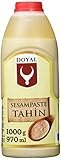 DOYAL Sesampaste (Tahin) – Aromatische, typisch arabische bzw. orientalische Spezialität – 1 x 1000 g (970 ml)