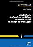 Die Reichweite der Unterlassungserklärung bei Online-Archiven im Rahmen des Presserechts (jus novum)