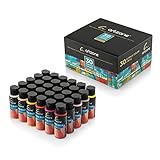 Artzone 30 Farben Acrylfarbe Set 60ml, Reichhaltige Pigmentfarben Bastelfarben für Leinwand, Holz, Keramik, Stoffmodell für Anfäng