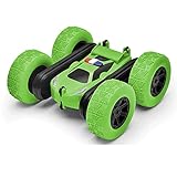 DFERGX Doppelseitiges Fahren RC Stunt Car LED-Licht Musikauto 360 ° Drehbares Auto Klettern RC Geländewagen Kinderspielzeugauto Geburtstagsgeschenk Geschenke Für Erwachsene Und Jung