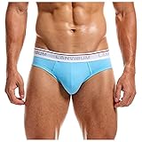 BIBOKAOKE Slips Herren Brief Bedrucktes Sexy Panty Bequeme U Konvexen Beutel Unterhose Mode Low Rise Sportunterhosen Slips Stretcken Trunk Unterwäsche Slim Fit Retroshort Sport-Slip U