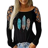 XTBFOOJ Tunika Bluse Damen deckenpullover Herren Regenjacke Damen abollria Oversize Hoodie Vintage Hoodys Frauen Hoodie Oversize Vintage gelbe Bluse damenblusen Kurzarm Pulli Damen Vintag