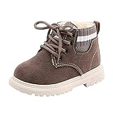 Schneestiefel Kinderschuhe 20 Mädchen Winterstiefel Jungen Kinder Schuhe Plus Samt Stiefeletten Winter Warme Gefüttert Snow Boots Baumwollschuhe Schnür W