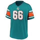 Fanatics NFL Miami Dolphins Trikot Shirt Iconic Franchise Poly Mesh Supporters Jersey (L)
