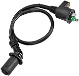 POEFT Motorrad-Zündspule, Zündspule für GY6 50CC 125CC 150CC Motor, Roller Zündsp