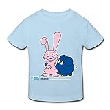 Spreadshirt Die Sendung Mit Der Maus Kleiner Elefant Und Hase Kinder Bio-T-Shirt, 110-116, Hellb