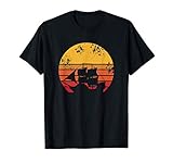 Schiff Boot - Vintage Retro T-S