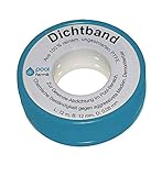 Fermit PTFE Band für Metall und Kunststoffgewinde, geeignet für Schwimmbad, Pool, Hausinstallation- und I