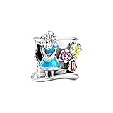 Pandora Disney Alice im Wunderland & Die Teegesellschaft des verrückten Hutmachers Charm, aus Sterlingsilber, 799348C01