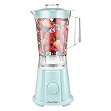 COMFEE' Smoothie Maker mit 1,5 Liter Kunststoffkanne, 600 W Multifunktionsmixer mit 2 Geschwindigkeiten und Pulseinstellung, Grü