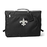 Denco NFL New Orleans Saints Handgepäcktasche, 45,7 cm, Schwarz, 45,7