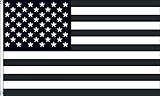 AZ FLAG Flagge USA SCHWARZ UND WEIß 150x90cm - VEREINIGTEN Staaten VON Amerika Fahne 90 x 150 cm - flaggen Top Q