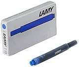 Lamy – 5 Tintenpatronen T10 Blau (1 Päckchen)