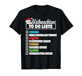 Weihnachten To Do Liste Lustige Jungen Gaming Gamer Zocker T-S