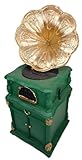 Spardose Nostalgie Grammophon 24 x 10 x 9 cm Sparbüchse Figur Deko GODE F14