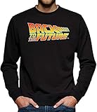 Zurück in die Zukunft Logo Sweatshirt Pullover Herren XXXL Schw
