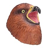 Caiqinlen Vogel Handpuppe, Weißkopfseeadler Handpuppe Interaktiv für Halloween Dek