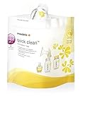 Medela Quick Clean Mikrowellenbeutel – Schnelle und bequeme Reinigung von Milchpumpen- und Stillzubehör – Wiederverwendbar – 5er-Pack